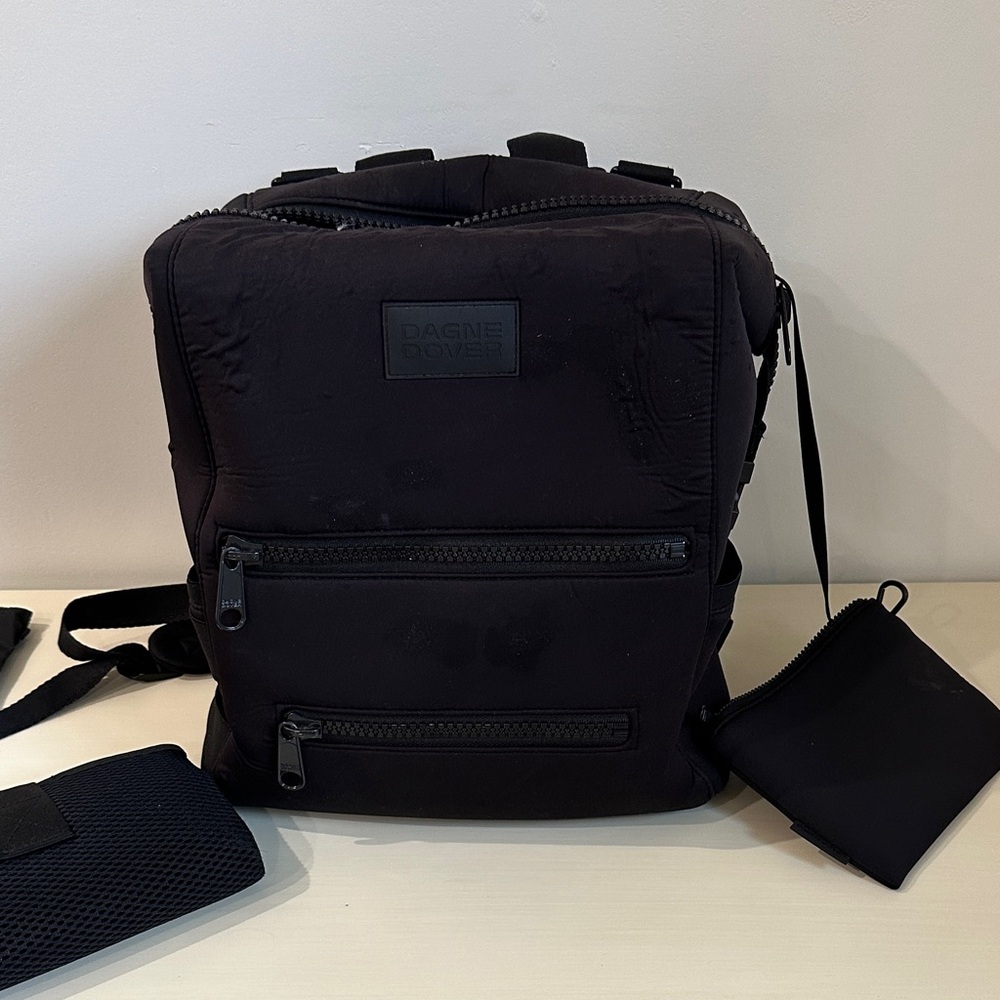 Dagne Dover Onyx Black Baby Bag